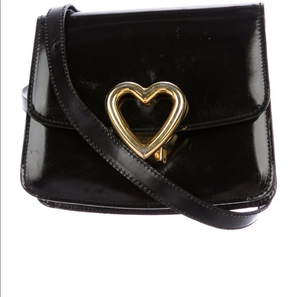 Moschino Handbags - Moschino vintage leather crossbody bag